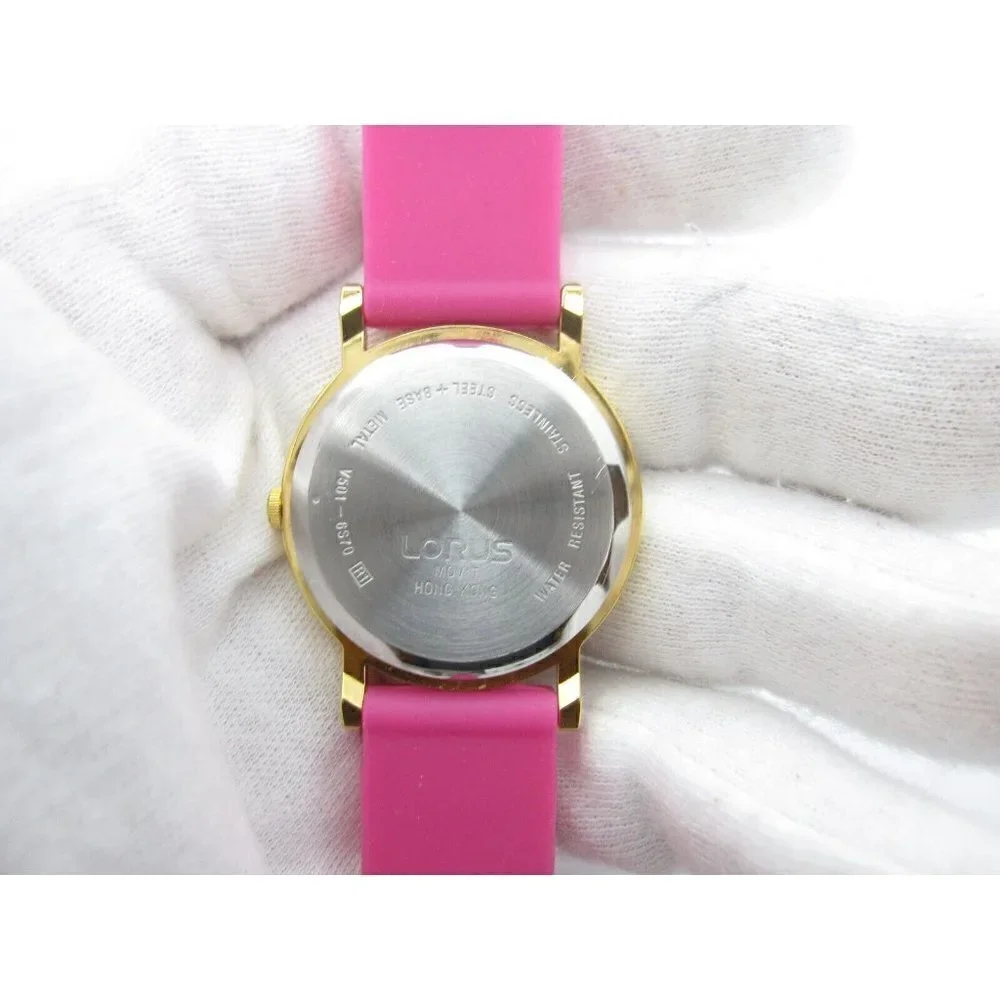 Women's Lorus Mickey Mouse Quartz WR Analog 31mm Dial Causal Round Watch (F96)